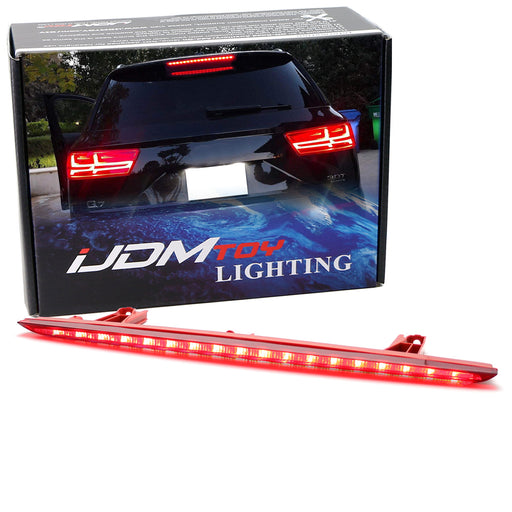 OE-Spec Red Len Full LED 3rd Brake Light For Audi 16-up Q7, 2016-18 A4 RS4 Avant