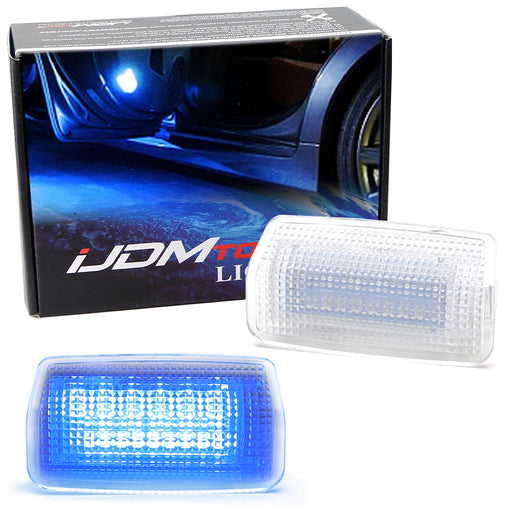 Blue 18-SMD Full LED Side Door Lights For Toyota 22+ Tundra/Sequoia Lexus GX550