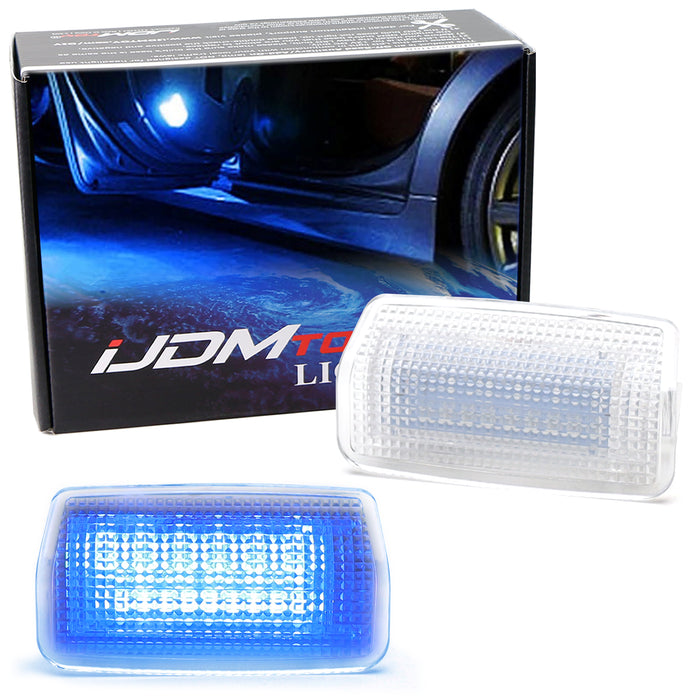 Blue 18-SMD Full LED Side Door Lights For Toyota 22+ Tundra/Sequoia Lexus GX550