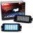 Aqua Ice Blue Full LED License Plate Lamps For Hyundai Veloster Genesis Kia Soul