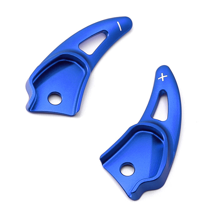Blue Larger Aluminum Paddle Shifters For Challenger Charger Durango SRT/Hellcat