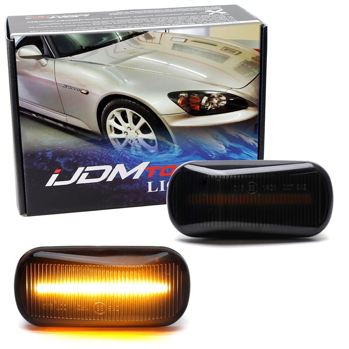 Sequential LED Fender Side Turn Signal Lights For Lexus IS F LX570 LS460 LS600hL Sequential LED Fender Side Turn Signal Lights For Lexus IS F LX570 LS460 LS600hL