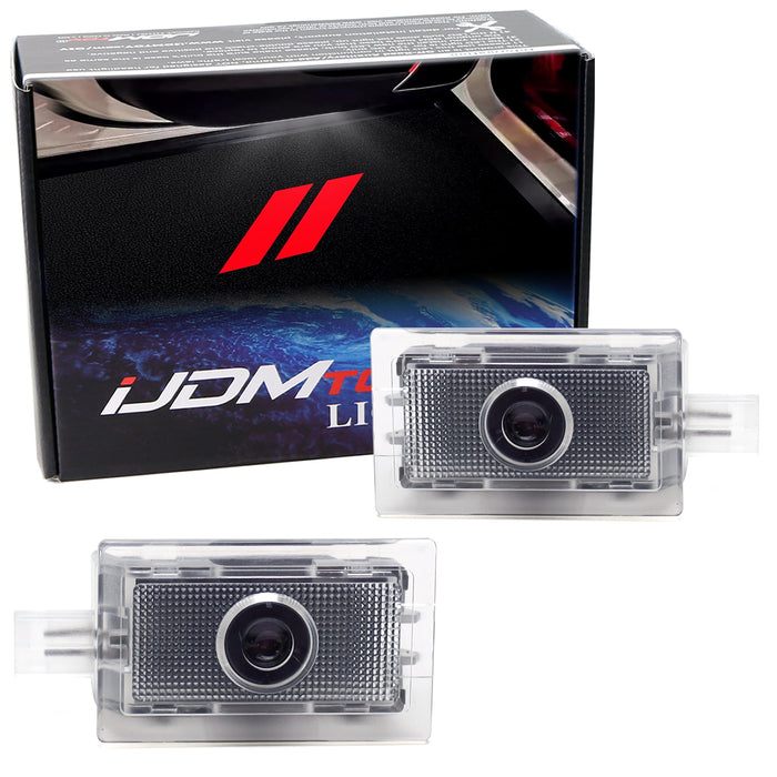 Red // Slash LED Projection Under Door Lights For Dodge Charger Challenger Dart