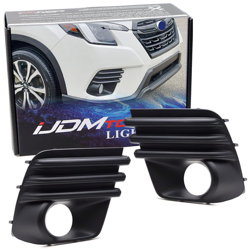 Driver & Passenger Side OE-Spec Fog Lamp Bezel Covers For Subaru 22-24 Forester