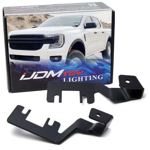 Windshield A-Pillar LED Pod Ditch Light Mounting Bracket For Ford 2024-up Ranger