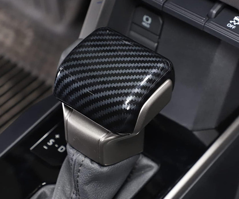 Gloss "Carbon Fiber" Shift Knob Cover Shell For New Toyota Tundra Tacoma 4Runner