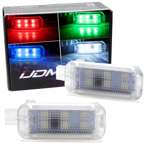 Multi-Color RGB Accent LED Door Lights w/Remote For Audi A3 A4 A5 A6 A7 Q5 Q7 TT