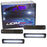 Smoked Lens All White Full LED Side Marker Light Kit For 2003-2009 Hummer H2 H2T