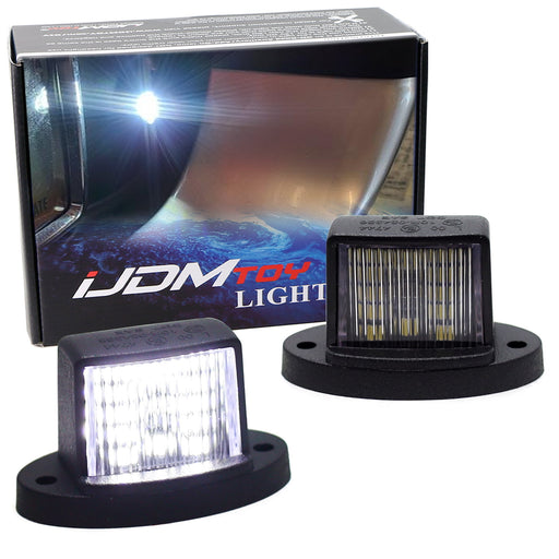 White 18-SMD LED License Plate Light Kit For Dodge 1994-02 RAM 1500 2500 Trucks