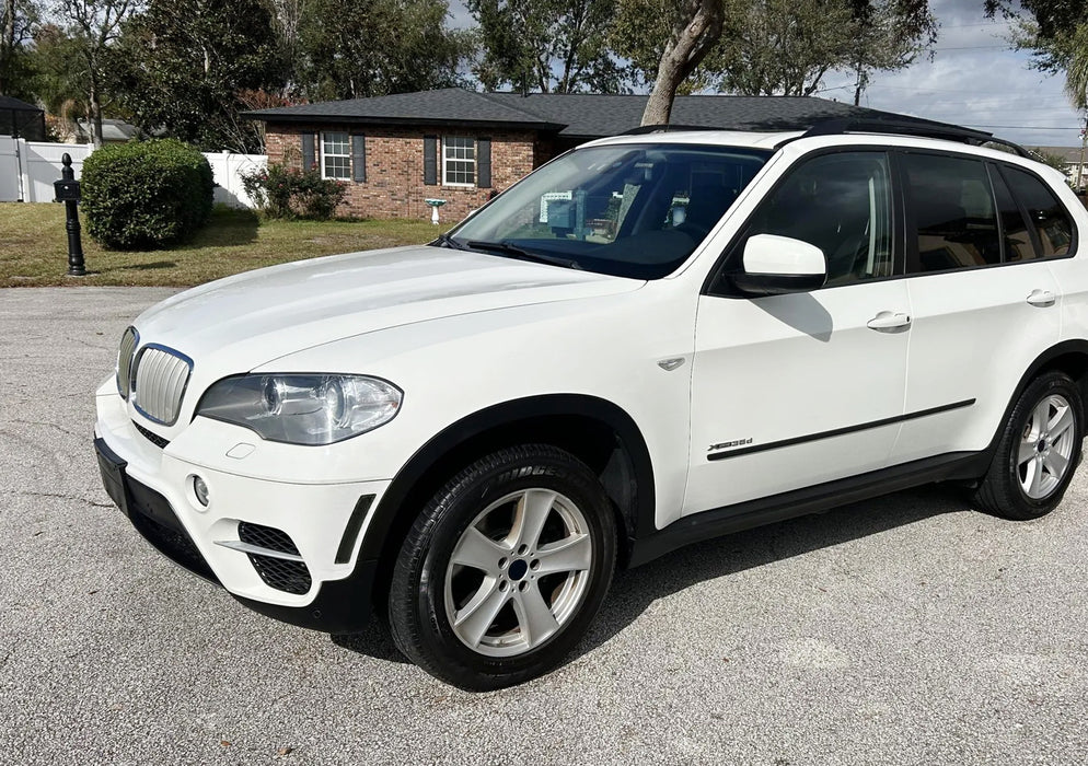 Euro Dark Smoked Lens Front Bumper Side Markers For 2011-13 BMW E70 X5 LCI Model