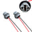 OE-Spec 7440 T20 Front/Rear Turn Signal/Reverse Light Sockets For Toyota Subaru