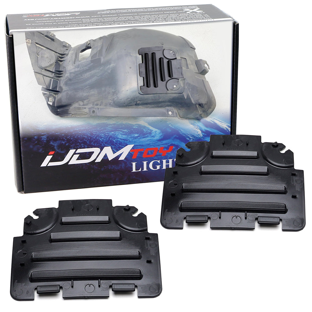Front Wheel Fender Liner Covers For BMW E82 E90 1 3 Series Headlight Fog Access