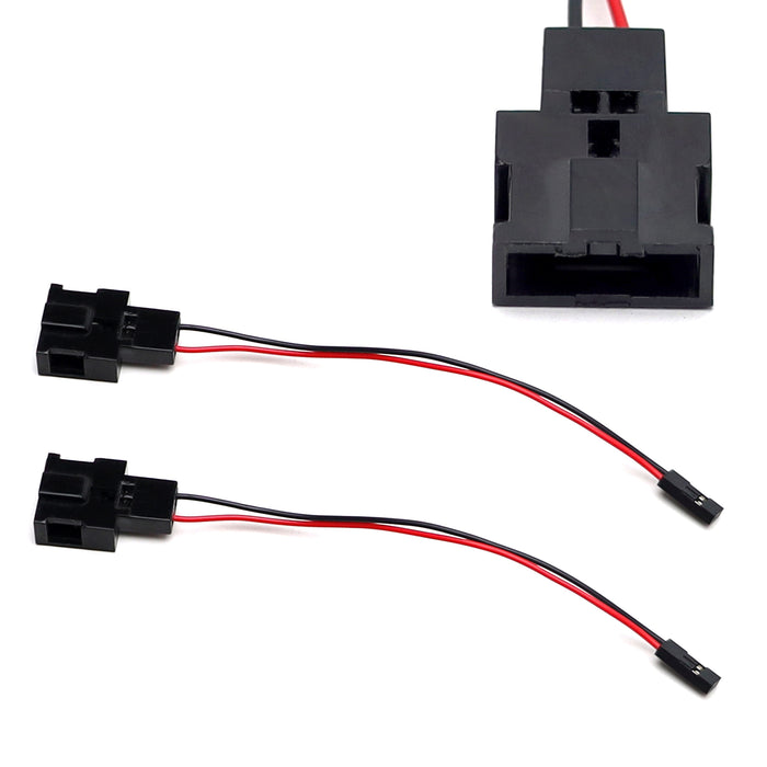 For Older Audi/VW Install Newer OEM LED License Plate Lamp Conversion Adapters