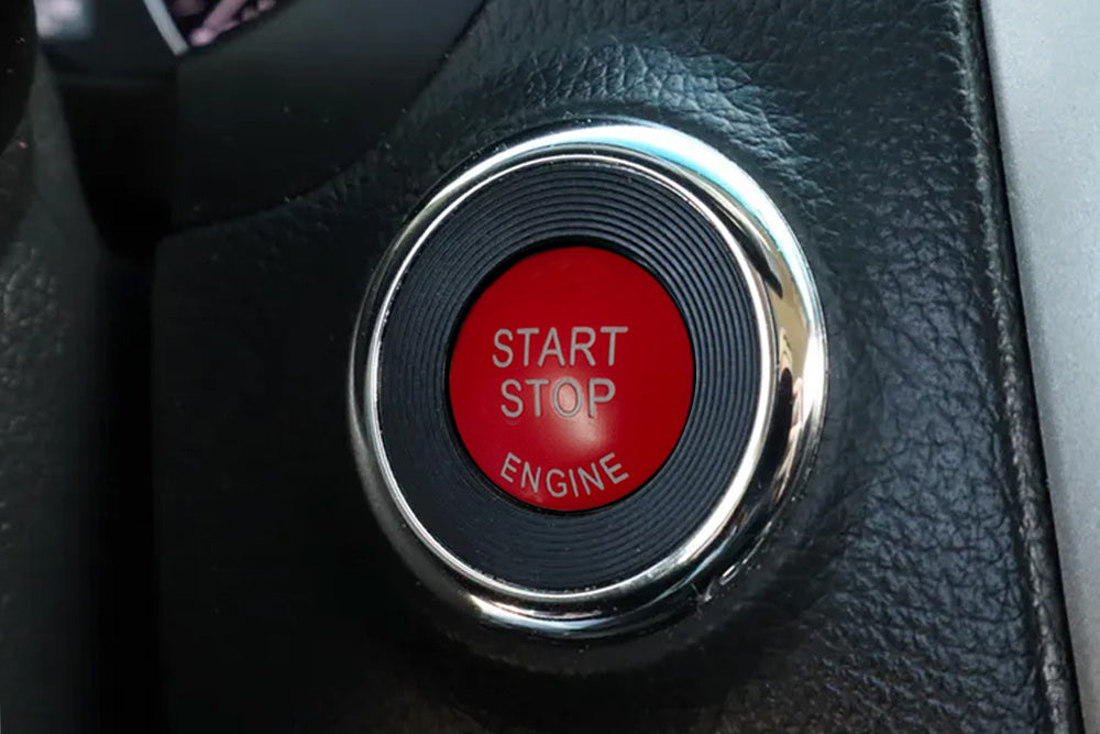 NISMO Style Red Engine Push Start Button Replacement Cap For 14-23 Nissan Rogue