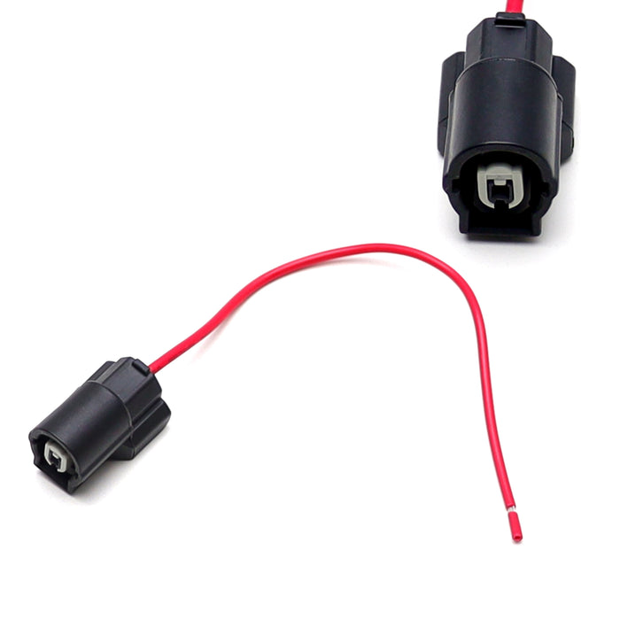 1-Way Connector w/ 6" Wiring For Honda Acura Knock Sensor Switch, AC Compressor