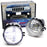 Clear Lens Fog Light Kit w/ White LED Bulb Upgrade Combo For 2004 Grand Cherokee