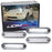 Clear Lens White Full LED Side Marker Light Kit For 90-05 Mazda Miata MX5 NA NB