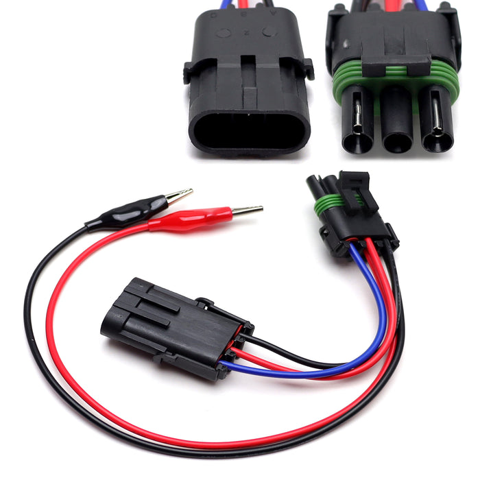 3-Pin GM TPS Throttle Position Sensor Test Harness For Chevy 1985-91 C4 Corvette