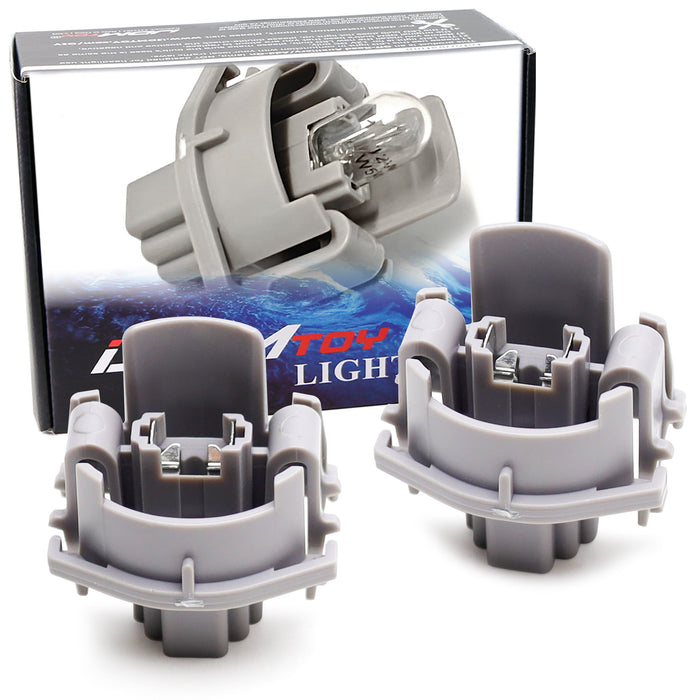 License Plate Light Bulb Retainer Holders For Honda Accord Civic CRV HRV Odyssey