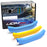 Sweden Flag Color Grille Decoration Insert Trims For 2021-up Facelift Volvo S90