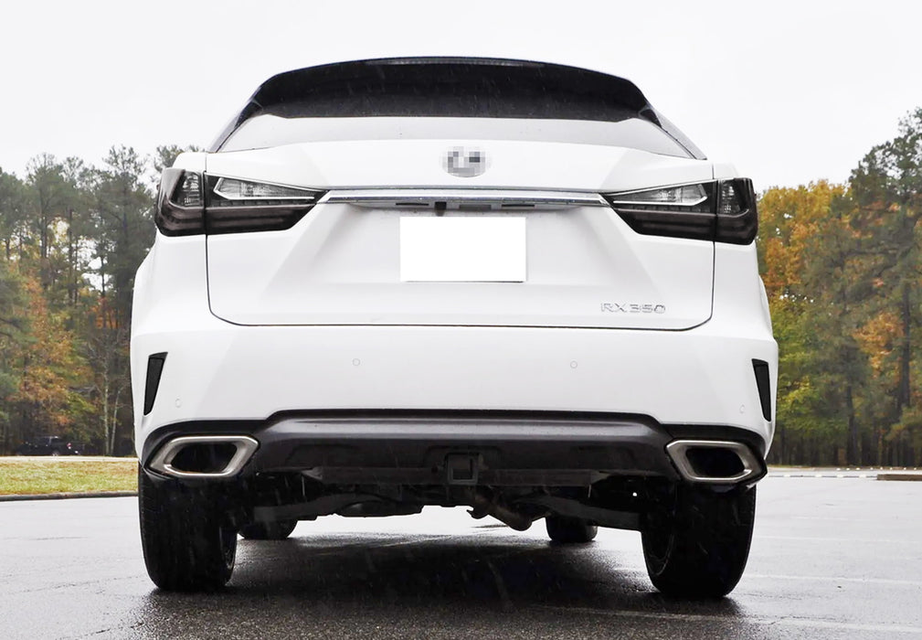 Smoked Lens Full LED Rear Bumper Reflector Lights For Lexus 2015-19 RX ...