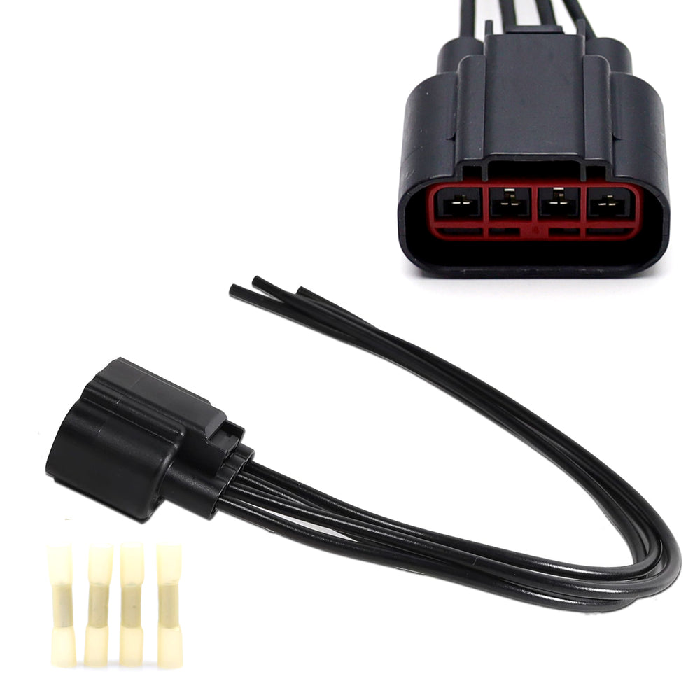 Female Connector w/7" Wiring For Ford/Lincoln Vehicle HVAC Blower Motor Resistor