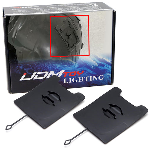 (2) OE-Spec Wheel Well Cover Caps For Mercedes GLA SLK Class Headlamp Fog Access