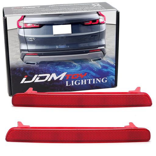 OE-Spec LH RH Red Lens Rear Bumper Reflector For Honda 2023-up CR-V HR-V CRV HRV