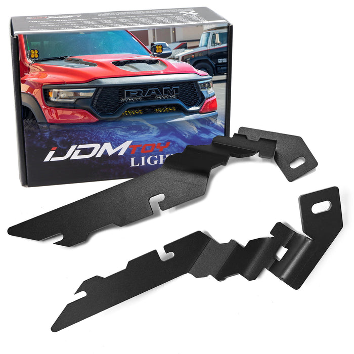 Steel Constructed Off-Road Ditch Light Bracket Mount For 2019-up RAM 1500 & TRX