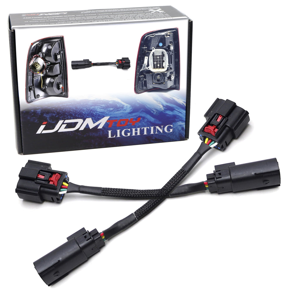 Incandescent To LED Tail Lights Conversion Wire Harness For 19-24 RAM 2500 3500
