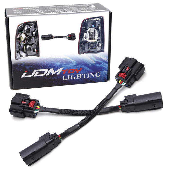 Incandescent To LED Tail Lights Conversion Wire Harness For 19-24 RAM 2500 3500