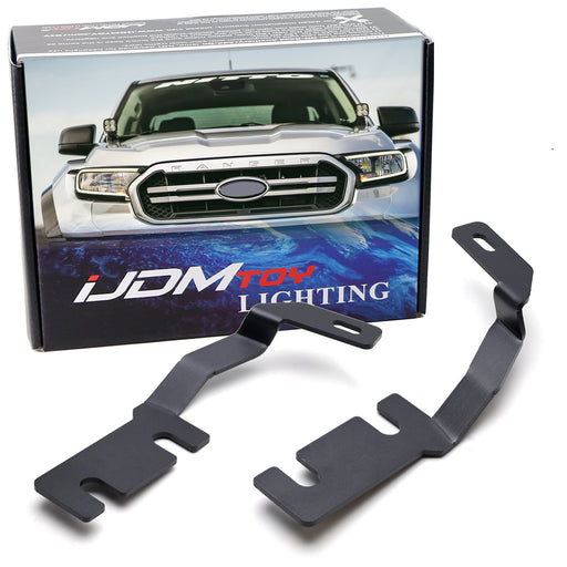 Windshield A-Pillar LED Pod Ditch Light Mounting Bracket For Ford 2019-23 Ranger