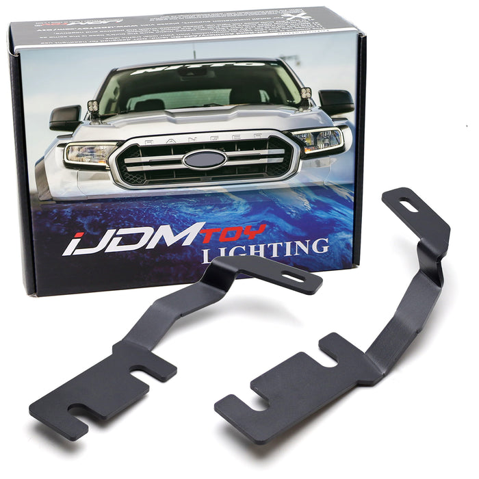 Windshield A-Pillar LED Pod Ditch Light Mounting Bracket For Ford 2019-23 Ranger