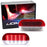 Red/Clear Lens Full LED Side Door Courtesy Lamps For VW Golf Jetta III IV Beetle