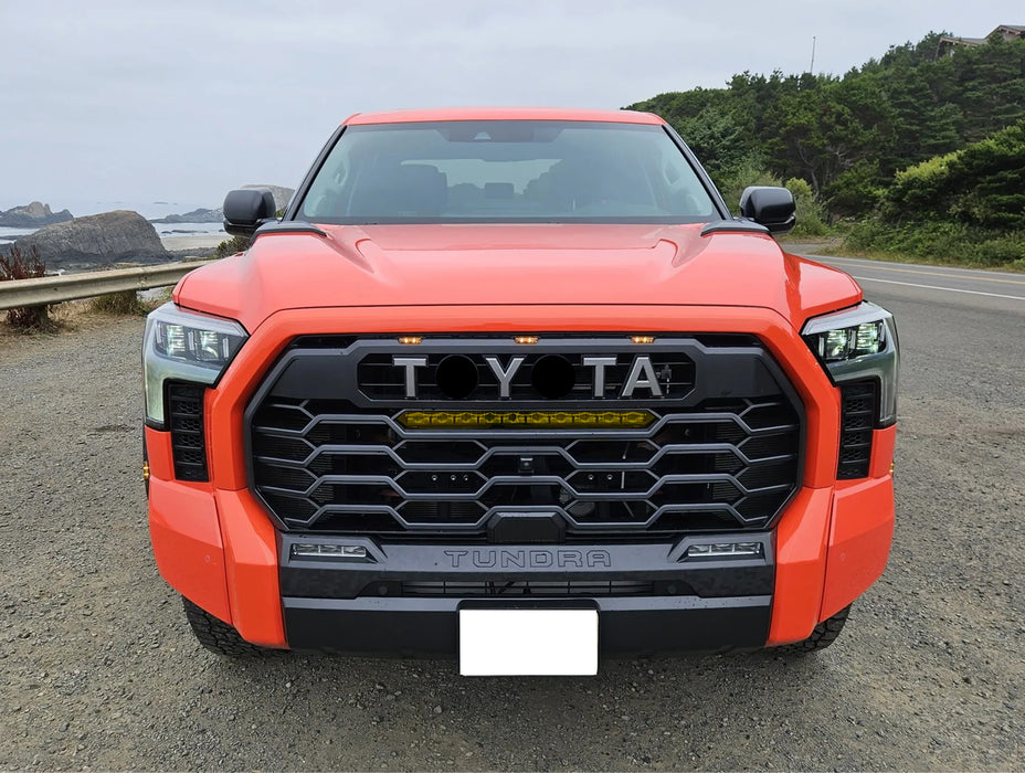 Non-Permanent 3000K Yellow Lens For Toyota 22+ Tundra, Sequoia TRD Pro Light Bar