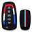 Key Fob w/ Iconic Red/White/Blue US Flag Stripe For Ford Mustang Raptor Bronco