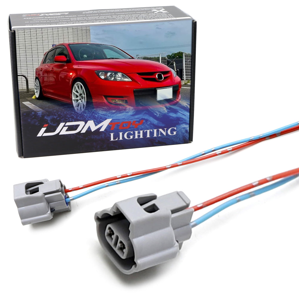 OE-Spec Side Marker Light Power Cord Wire Harness For Mazda2 Mazda3 Mazda5 MPV