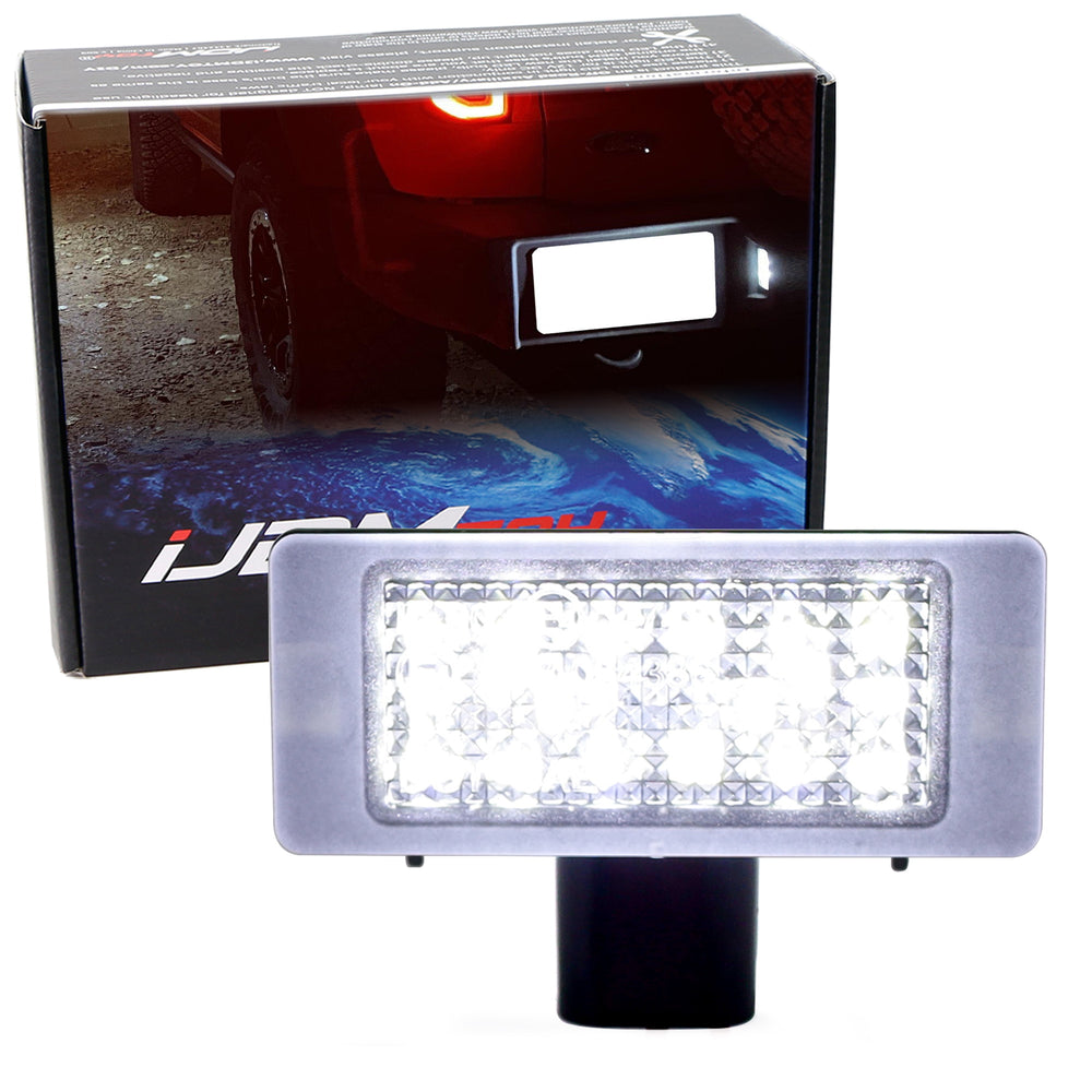 Xenon White Full LED License Plate Light Kit For Ford 2021-up Gen6 Bronco (U725)