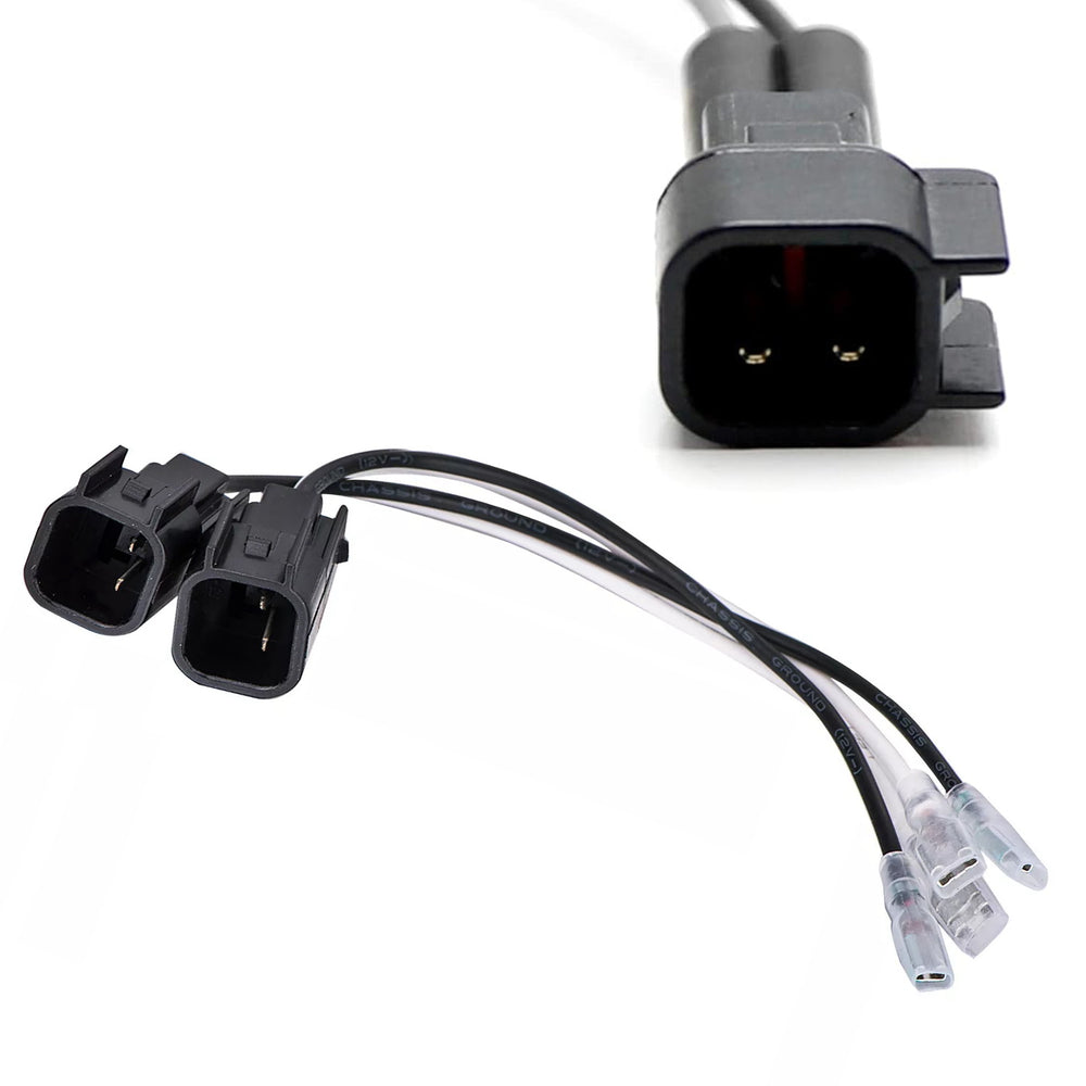 2pc 72-5600 Horn or Door Speaker Wire Adapter For Chevy/GMC, Ford/Linclon, Mazda
