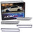 Smoke Lens All White 180-SMD Full LED Strip Side Marker Lamps For 04-08 Acura TL