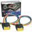 2pc 6-Pin Tail Light Repair Connectors w/ 12" Wires For Nissan Versa Sunny Almea