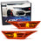 JDM 3D Raised Design Amber Front Side Marker Light Housings For GenX Honda Civic