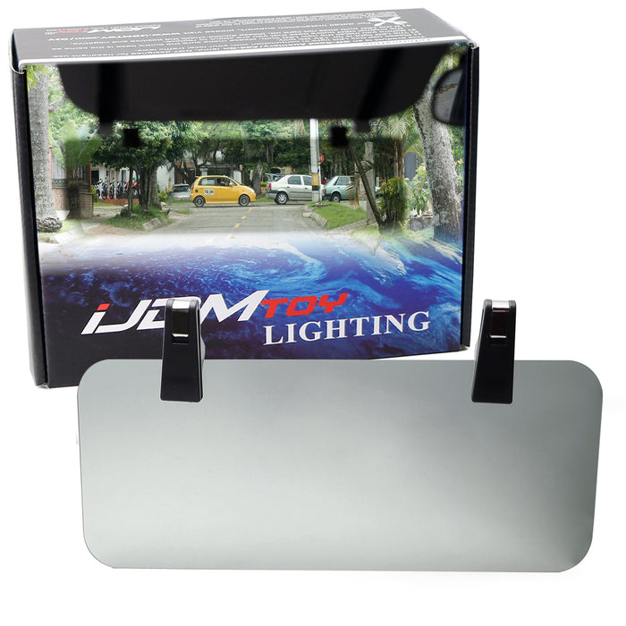 Dark Tinted Anti-Glare Polarized UV Guard Sunvisor Extender For Car Truck SUV RV