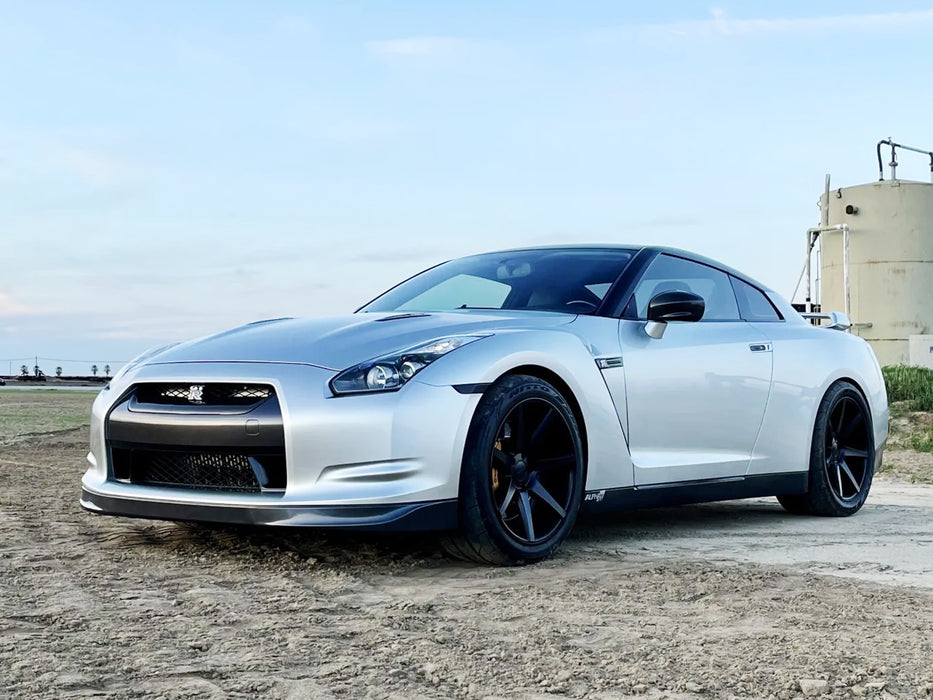 JDM Style Smoked Lens Front Side Marker Lamps Housings For 2007+ Nissan R35 GTR