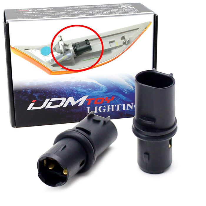 OE-Spec W5W Side Marker Light Bulb Plug Adapter Sockets For BMW MINI Porsche etc