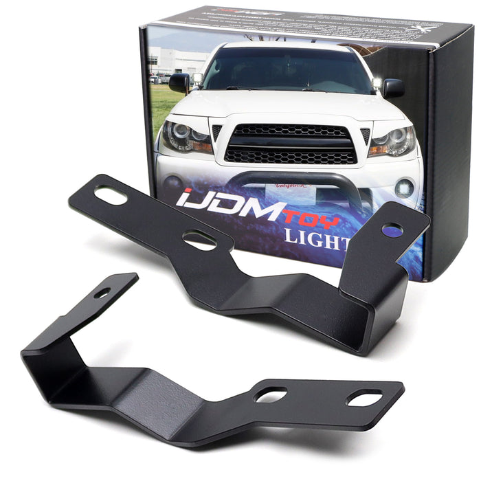 Hood Hinge Mount LED Ditch Light Bracket For Toyota 05-15 Tacoma 03-09 4Runner