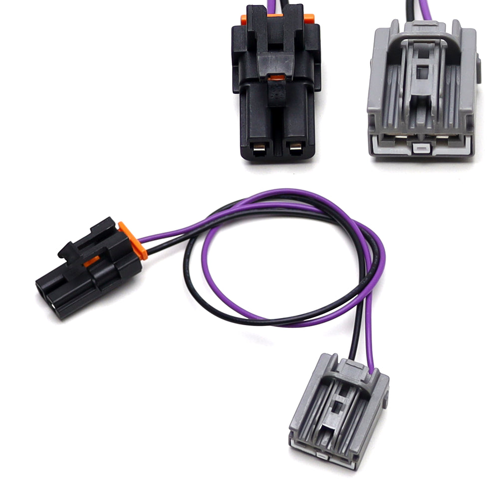 Female & Male Connectors w/15" Wiring For GM 2007-2014 Vehicle HVAC Blower Motor