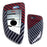 Black/Red Carbon Pattern Hard Key Cover For BMW X1 X5 X6 5 7 Series Toyota Supra