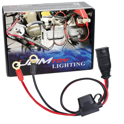 Fit NOCO GC008 X-Connect Battery Charger w/ M10 Eyelet Terminal Jumper Wire Kit