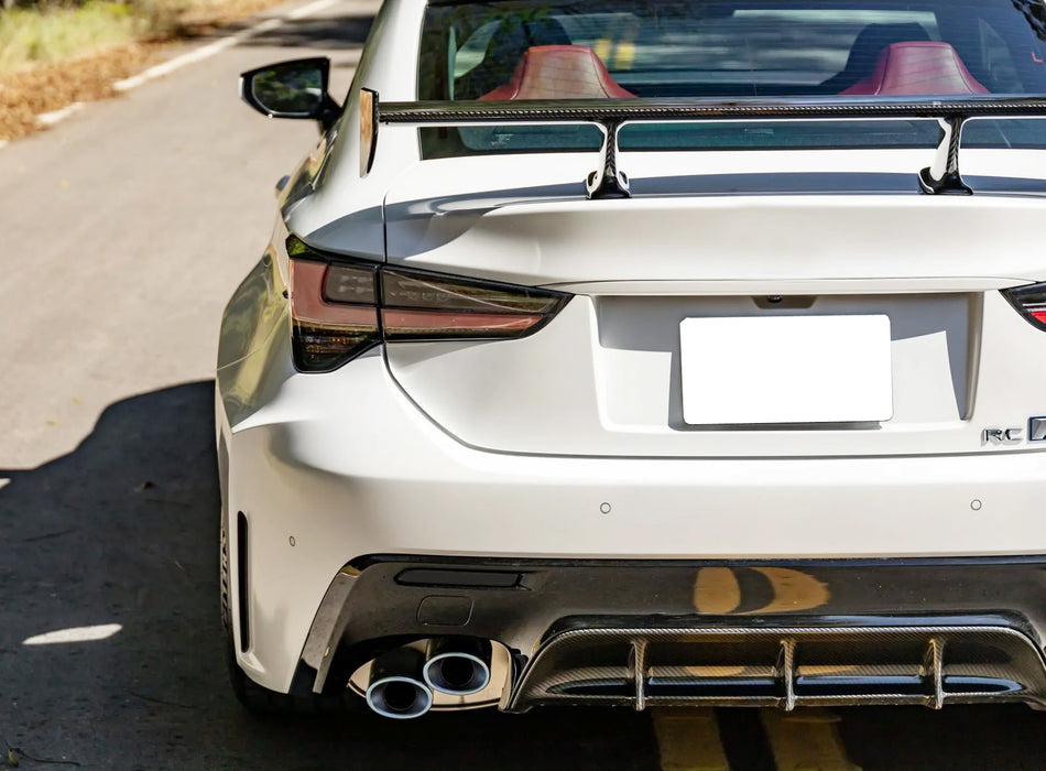 OE-Spec Smoke Lens Rear Bumper Reflectors For Lexus IS RC NX, Toyota RAV4 Sienna